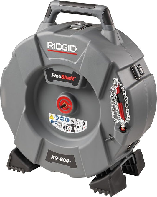 RIDGID 76198 FlexShaft K9-204+ Drain Cleaning Machine by RIDGID