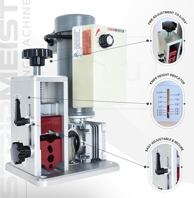 StripMeister E500 Pro Electric Automatic Wire Stripping Machine, Copper Wire - Image 4