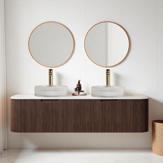 60" Floating Bathroom Vanity by Unknown