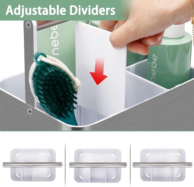 Plastic Shower Caddy Basket - Image 4