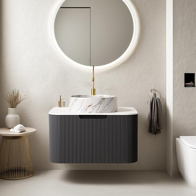 24" Floating Modern Bathroom Vanity by Unknown