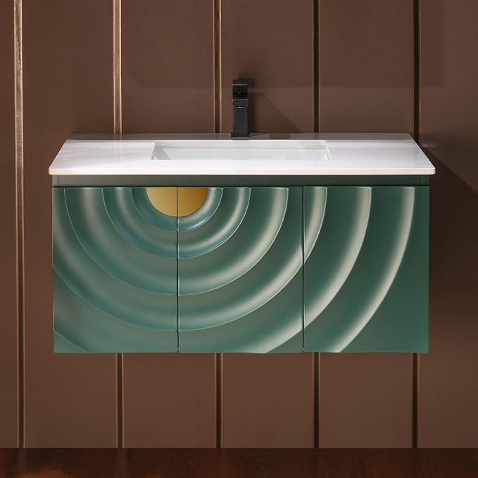 Woodbridge 36"x22" Wall Mounted Vanity by WOODBRIDGE