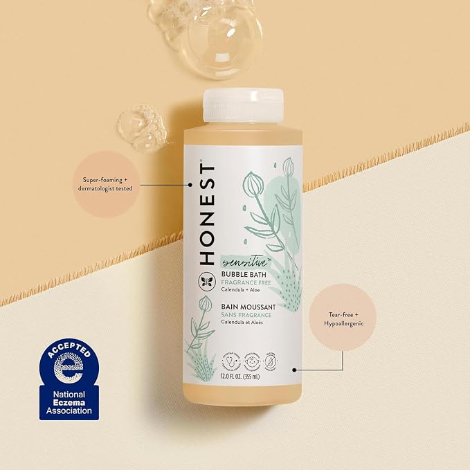 The Honest Company Foaming Bubble Bath Gentle - Image 2