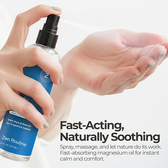 Magnesium Lotion + Magnesium Oil Spray Set | Pure Topical Magnesium - Image 4