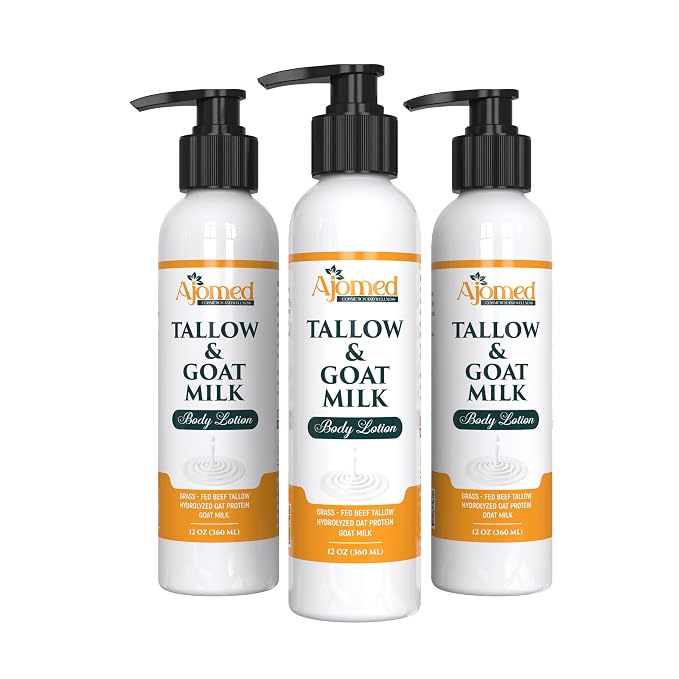 Tallow & Goat Milk Body Lotion for Sensitive Skin, Organic moisturizing Lotion - Image 8