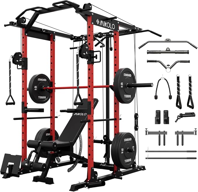 Mikolo Power Cage, Power Rack by MADETOBUILDWITHYOU