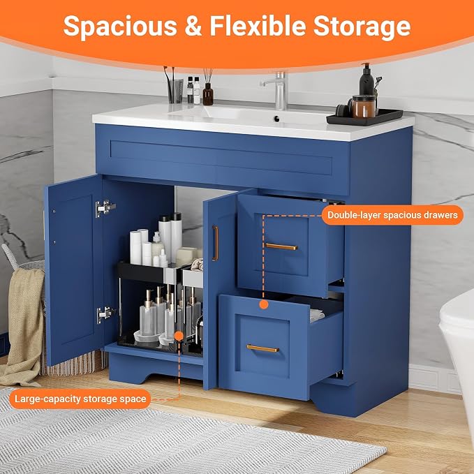 36-Inch Bathroom Vanity - Image 5