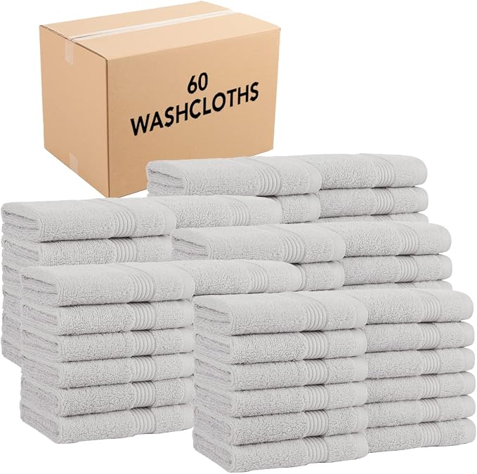 Arkwright Bath Washcloths 12 Pack by Arkwright