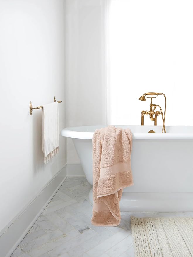 Delara Organic Cotton Luxuriously Plush Bath Sheet Pack of 4 | GOTS & OEKO-TEX - Image 2