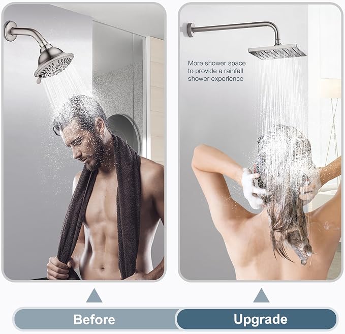 BRIGHT SHOWERS 16-Inch Shower Head Extension Arm - Image 3