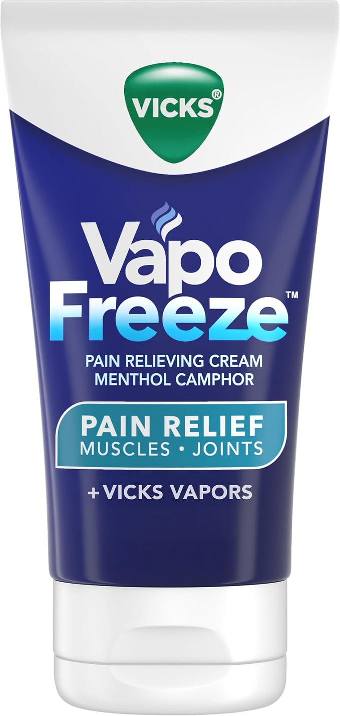 Vicks VapoFreeze Menthol Pain Relieving Cream 3oz, by Vicks