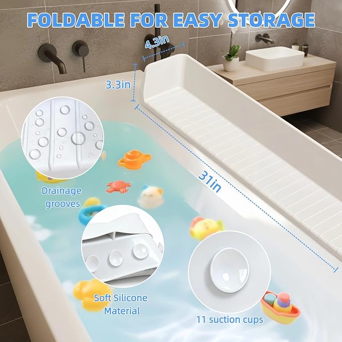 2.62FT Bathtub Splash Guard - Image 2