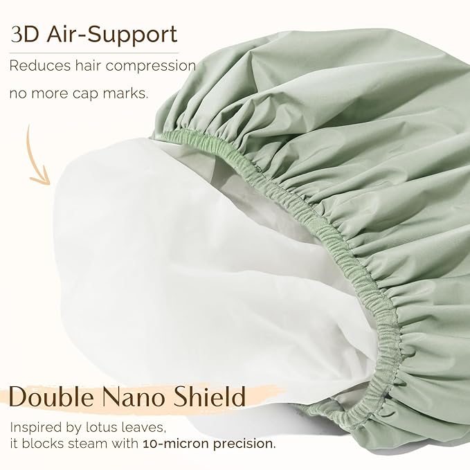 Yanibest Shower Cap Reusable Waterproof - Image 5