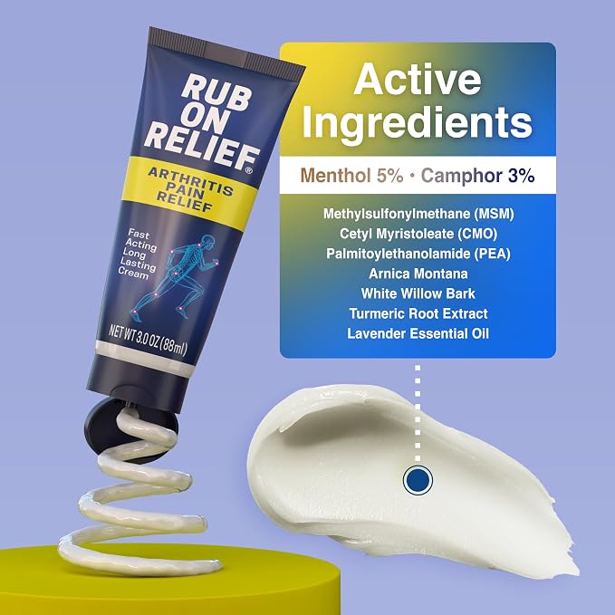RUB ON RELIEF Topical Pain Relief Cream - Image 4