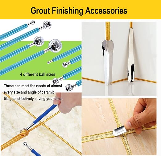 25pcs Grout Removal Tool, Caulking Removal Tools Tile Grout Saw and Grout Hand - Image 5