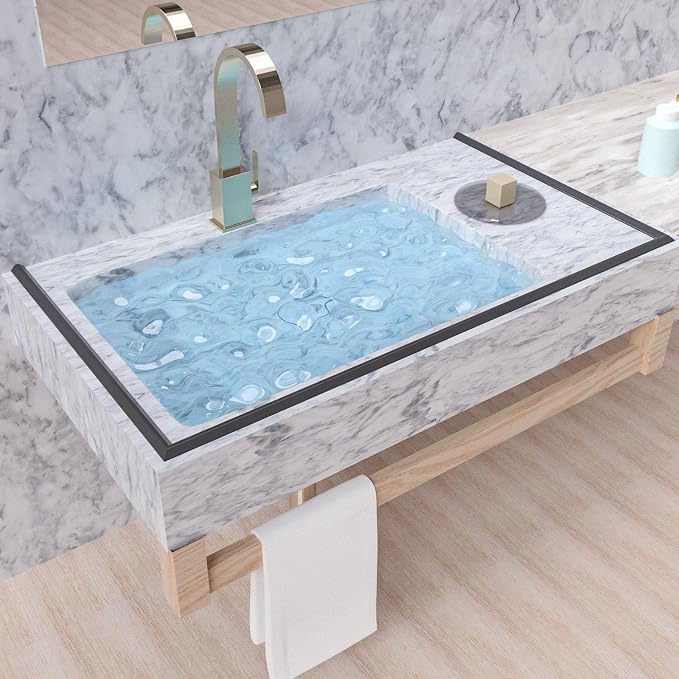 Collapsible Shower Threshold Water Dam, Shower Door Water Dam Barrier, Dry and - Image 5