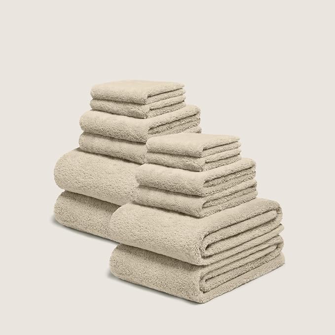 Italic Ultraplush 12-Piece Family Towel Set – Luxury Bath Towels, Hand Towels & - Image 3