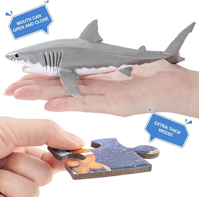 Shark Toys for Kids, Birthday Party Favors & Gifts for Toddlers Boys Girls - Image 5