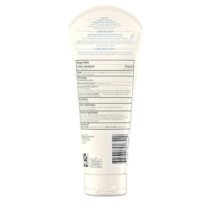 Aveeno Eczema Therapy Daily Moisturizing Body Cream - Image 9