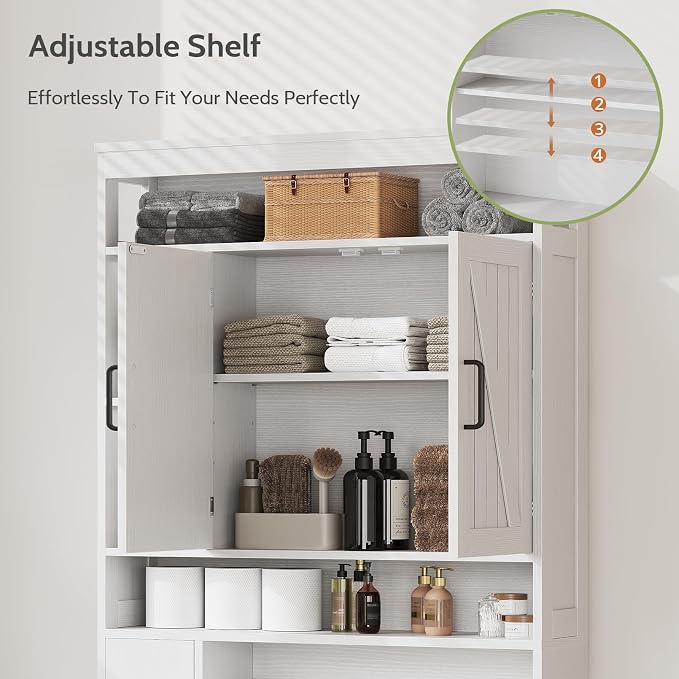 Over The Toilet Storage Cabinet - Image 4