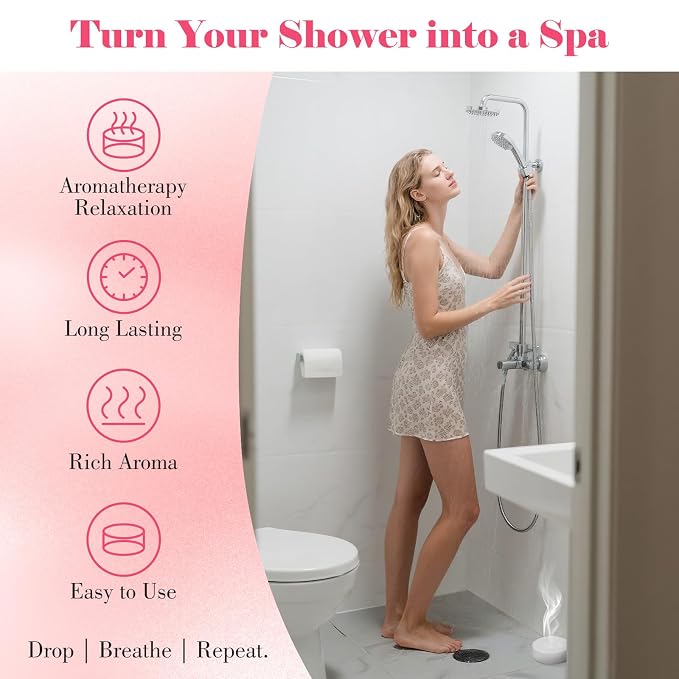 W&E Choice Shower Steamers Aromatherapy 18 Pcs- Shower Bombs - Image 7