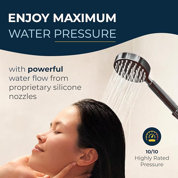 HammerHead Showers® SOLID METAL 27.5 Inch Shower Slide Bar Set and Handheld - Image 4