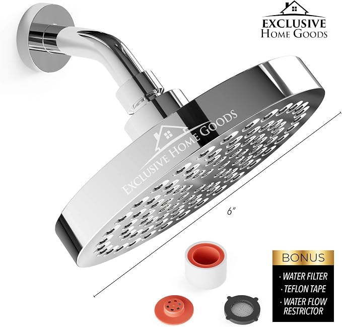 Heatsistence-Luxury Rainfall Shower Head - Image 2