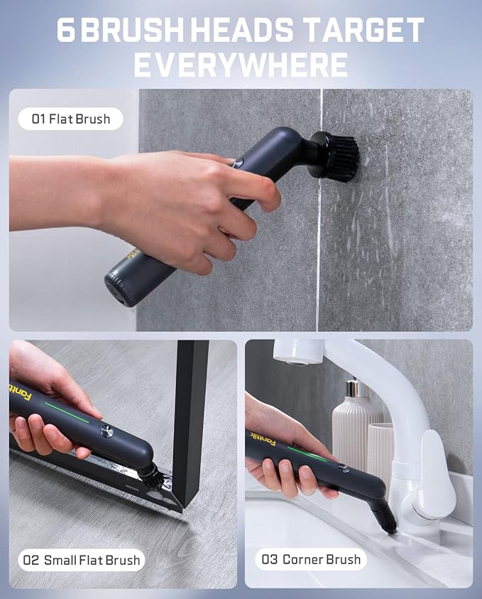 Fanttik G9 Nano Cordless Spin Scrubber - Image 5