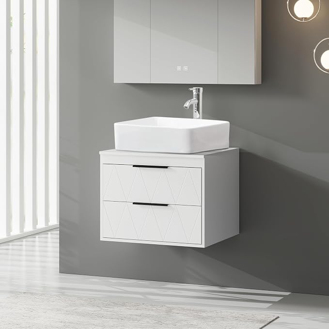 eclife 24" Floating Bathroom Vanities by eclife
