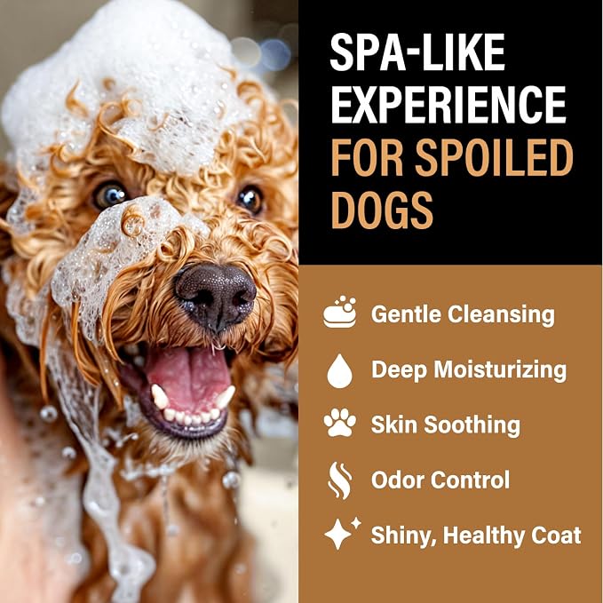 Dog Shampoo Alternative – Oatmeal & Honey Puppy Bubble Bath - Image 3
