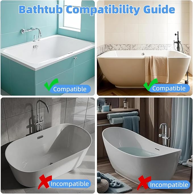 2.62FT Bathtub Splash Guard - Image 7