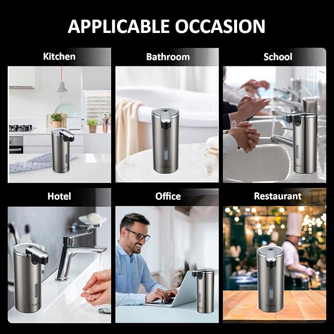 Automatic Soap Dispenser, Automatic Soap Dispenser Touchless, Kitchen & Bathroom - Image 6