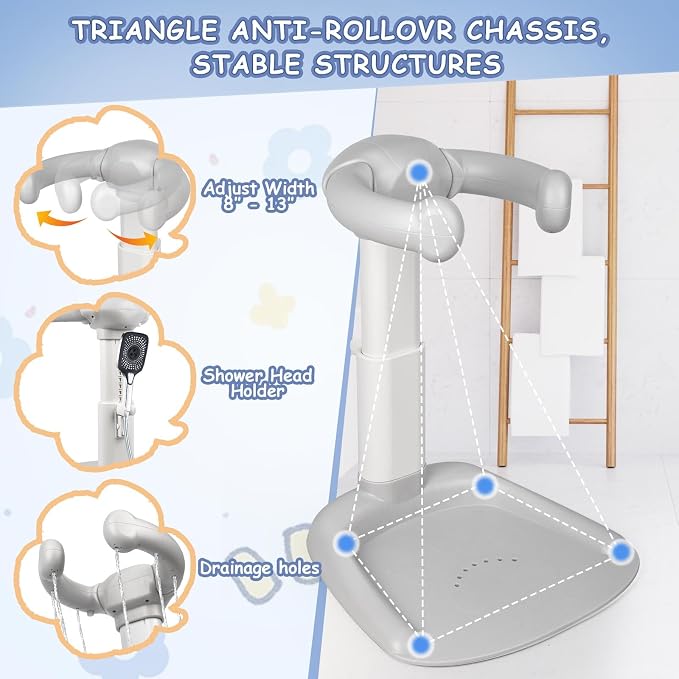 Adjustable Baby Bath Stand - Image 7