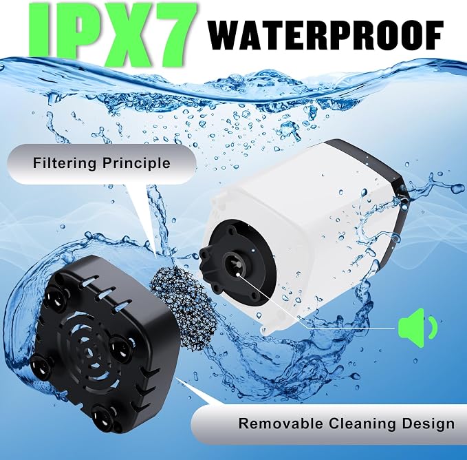 Portable Shower for Camping, Spopal 6000mAh Rechargeable Camping Shower - Image 6