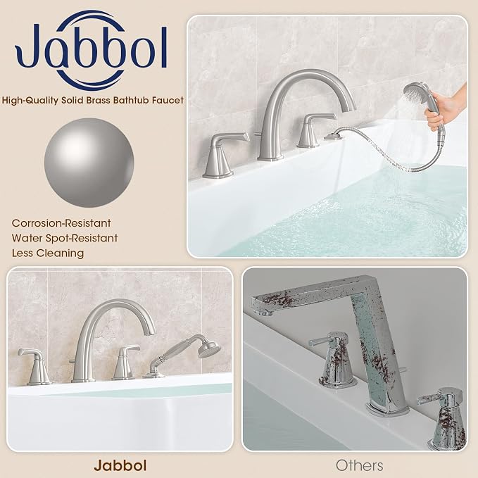 High Flow Roman Tub Faucet - Image 7