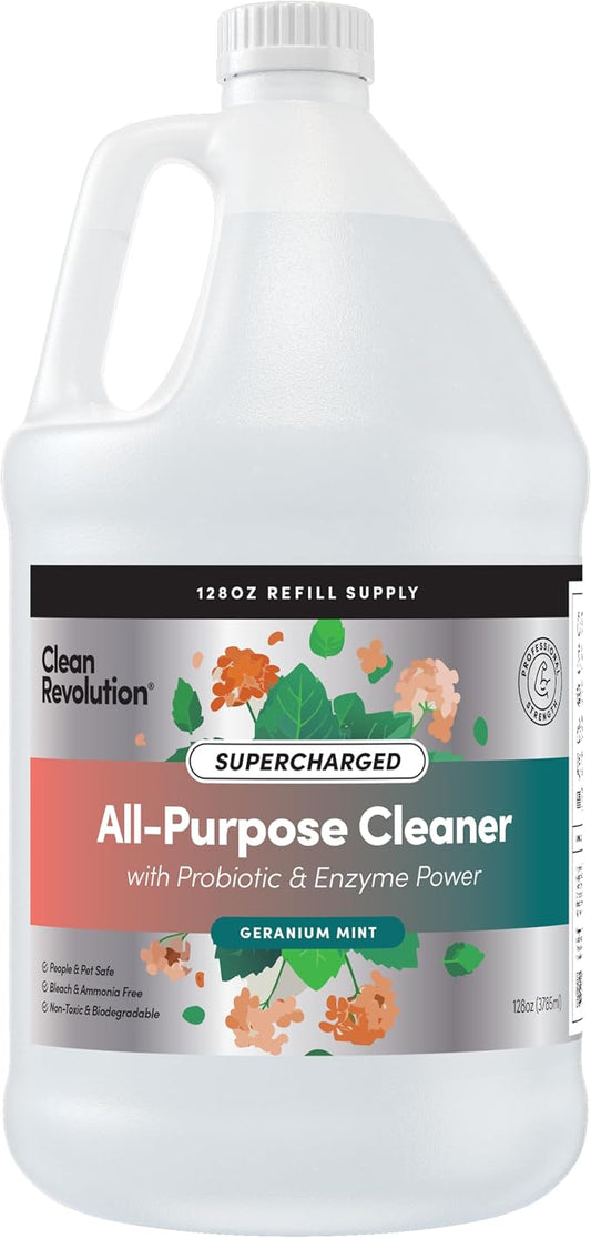 Clean Revolution SuperCharged All Purpose Cleaner, Refill Supply, Eco-Friendly by CleanRevolution