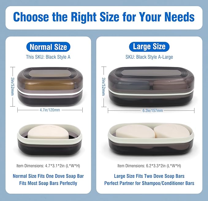 Travel Soap Container, Leakproof Soap Box, Travel Soap Holder - Image 5