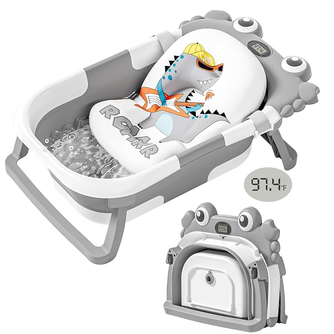 Collapsible Baby Bathtub for Newborns by Unknown