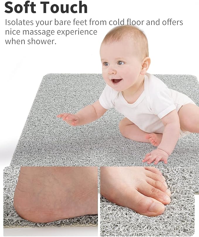 Non Slip Shower Mat, Comfortable Bath mat - Image 2