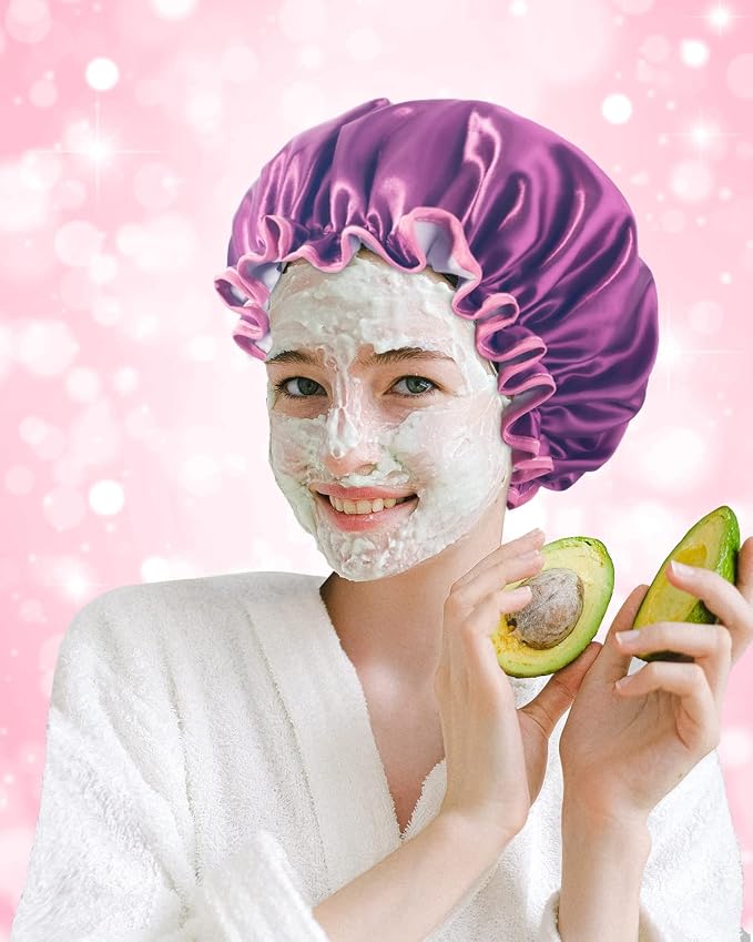 Aquior Shower Caps, Reusable Shower Cap - Image 6