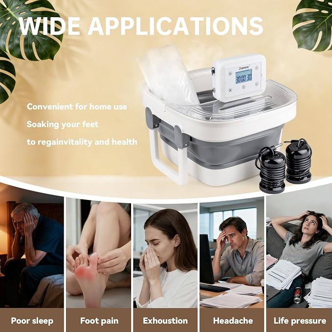 Bluetooth Ionic Foot Bath Detox Machine - Image 7