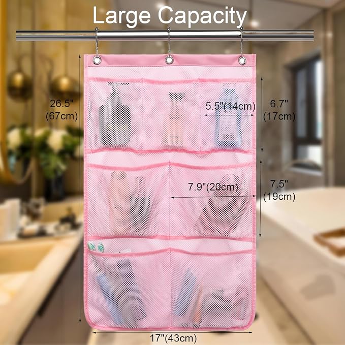 Hanging Mesh Shower Caddy for Bathroom - Image 2
