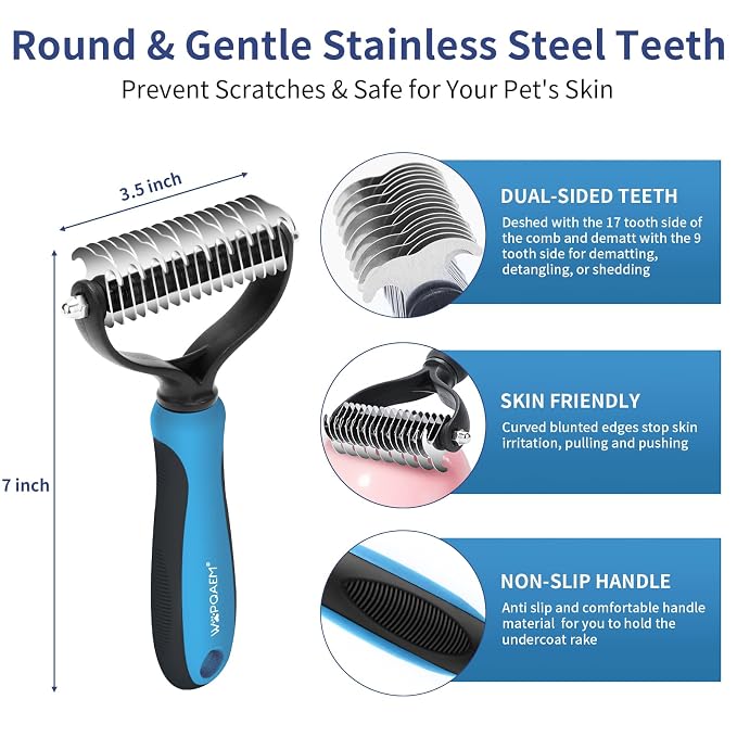 Dog Brush Grooming Kit 5 PCS - Image 4