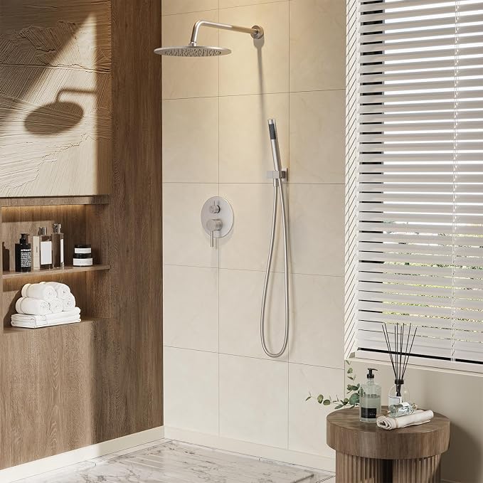 Gabrylly Shower System, Wall Mounted Shower Faucet Set - Image 2