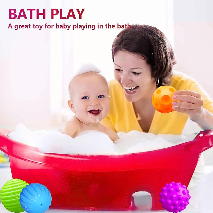 Montessori Toys for Babies 3 Months+, Baby Balls 3 to 12 Month for Babies & - Image 7