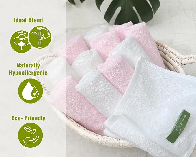 Washcloths 12 Pack 13" x 13" - Image 2