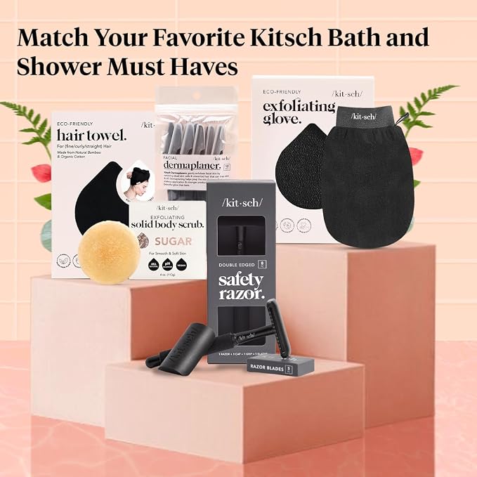Kitsch Exfoliating Glove – Korean Exfoliating Mitt & Deep Exfoliating Body - Image 9
