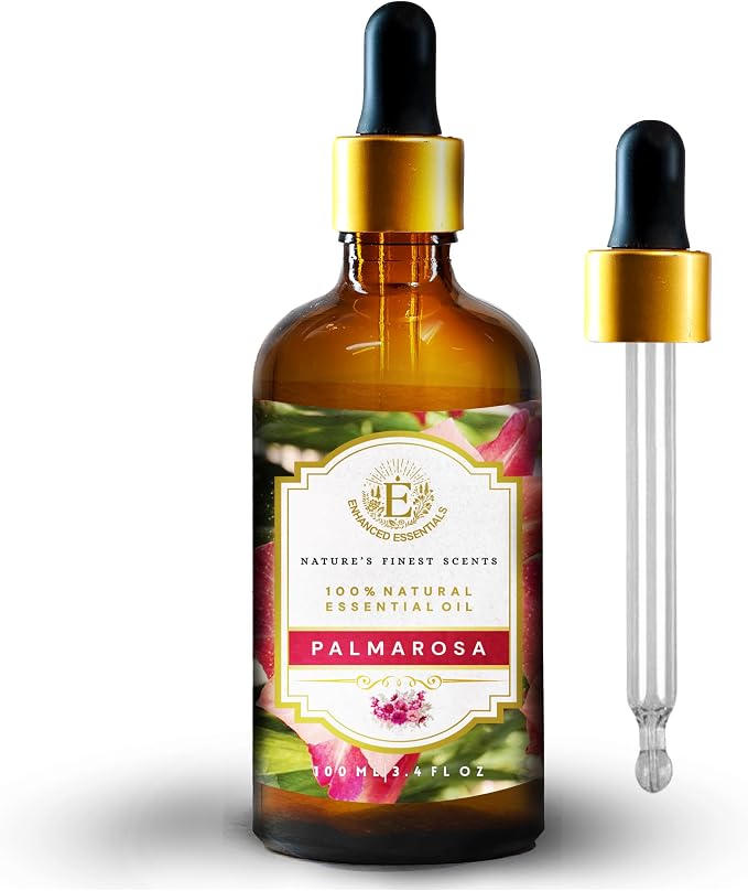 Luxurious Palmarosa Essential Oil by Enhanced Essentials| Slow Distilled & Pure| - Image 8