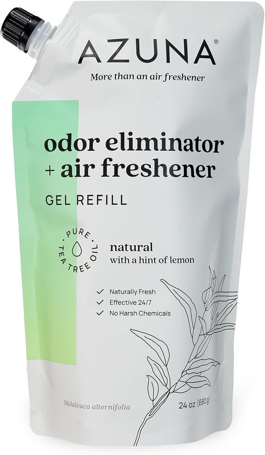 Azuna All-Natural Odor Remover Gel Refill Pouch | Air Purifier by Azuna