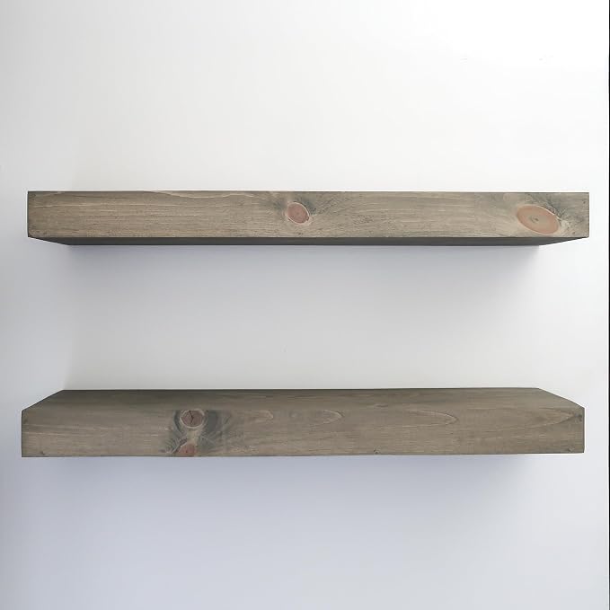 Urbandi Modern Floating Shelves 3 Inches Thick - Image 5